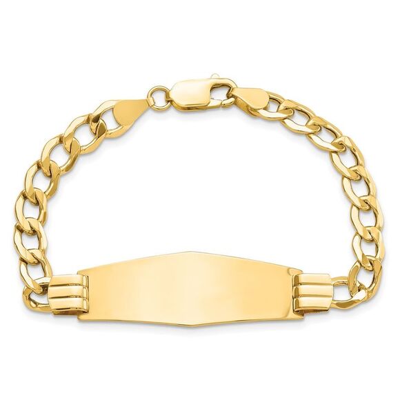 Kazi Luxury 14k Yellow Gold Small Brushed Diamond-cut Number 25 Charm - Picture 4 of 4